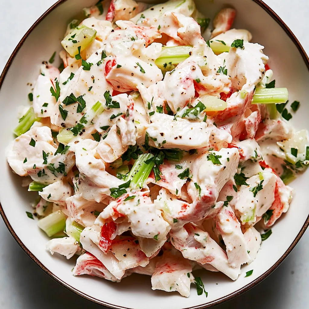 The Secret to Flavorful Crab Salad: Enhance, Don't Mask